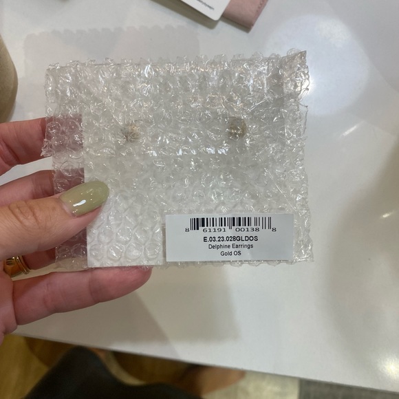 Olive and Piper Delphine Bridal Earrings - Picture 2 of 2